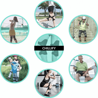 Breathable Knee Support Pads for Sports, Workouts and for Active Lifestyles