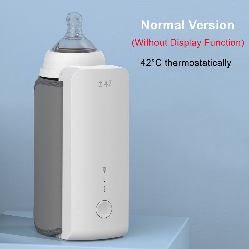 SipWarm™ Portable Baby Bottle Warmer – Wireless, USB Rechargeable, Constant Temperature