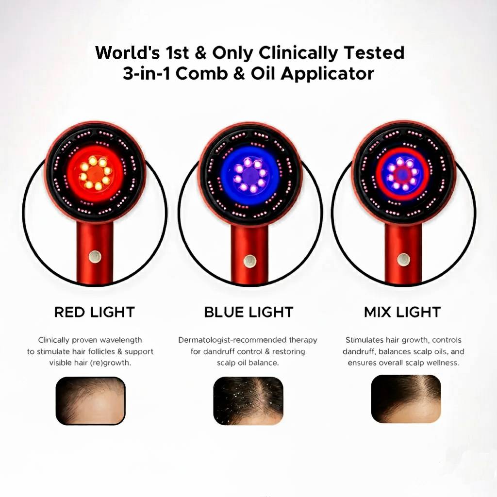 Electric Scalp Therapy Comb