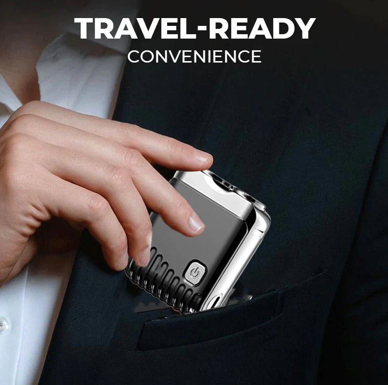 ⚡Portable Electric Shaver 🔥 Perfect Trim, Anytime – Anywhere! 💼