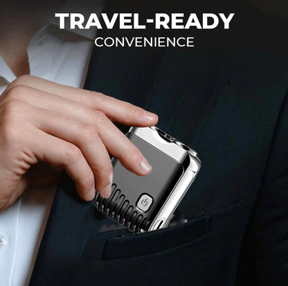 ⚡Portable Electric Shaver 🔥 Perfect Trim, Anytime – Anywhere! 💼