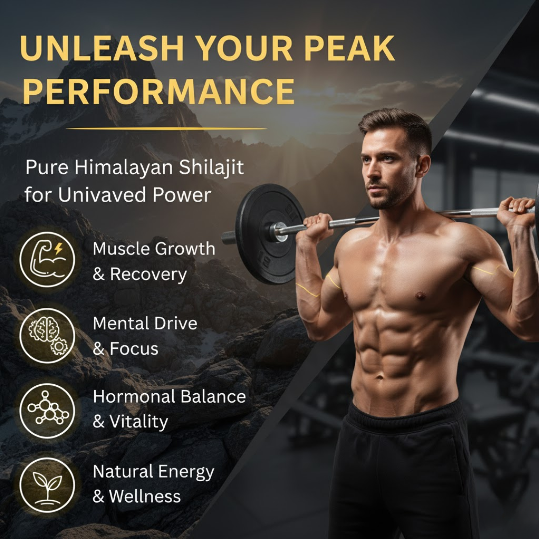 Himalayan Shilajit Gummies – Natural Energy, Stamina & Vitality Boost