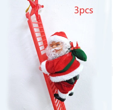 🎅 Santa’s Magical Ladder – Watch Him Climb to Deliver Joy!