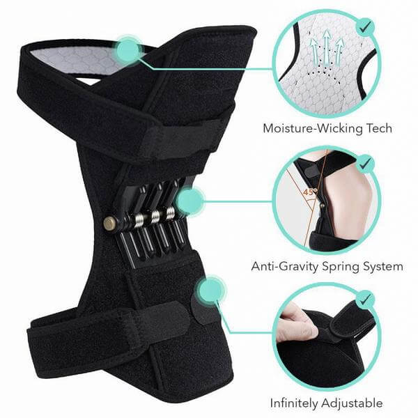 Breathable Knee Support Pads for Sports, Workouts and for Active Lifestyles