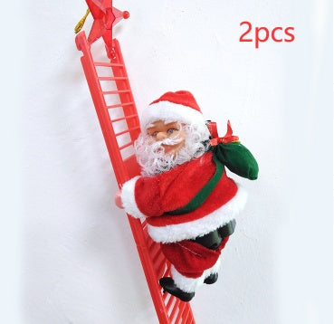 🎅 Santa’s Magical Ladder – Watch Him Climb to Deliver Joy!