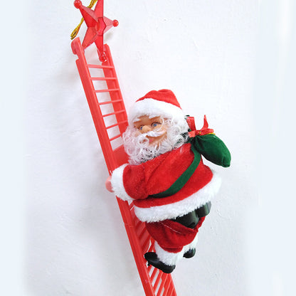 🎅 Santa’s Magical Ladder – Watch Him Climb to Deliver Joy!
