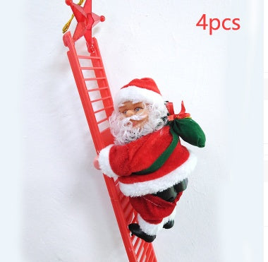 🎅 Santa’s Magical Ladder – Watch Him Climb to Deliver Joy!