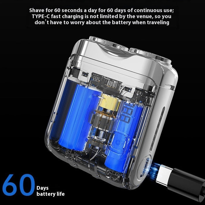 ⚡Portable Electric Shaver 🔥 Perfect Trim, Anytime – Anywhere! 💼